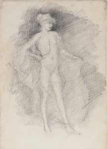 Standing Figure by James Abbott McNeill Whistler
